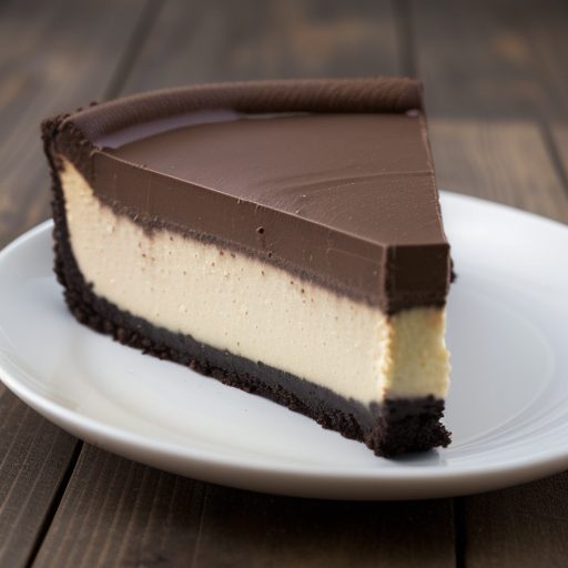 Chocolate-Amaretto Cheesecake (Lf recipe image