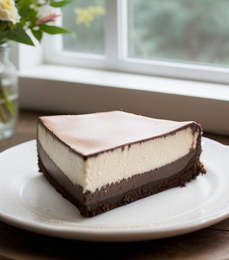 Chocolate-Amaretto Cheesecake (Lf recipe image