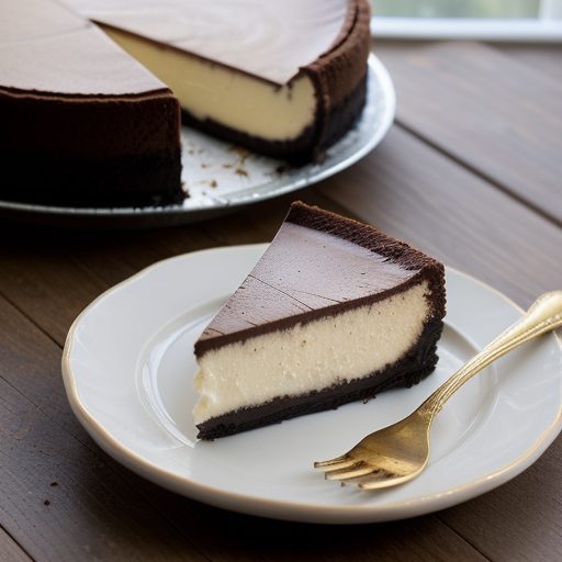 Chocolate Amaretto Cheesecake recipe image