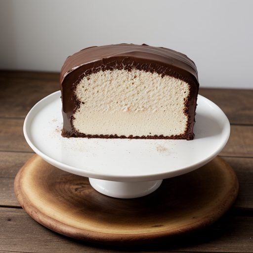 Chocolate Angel Food Cake 2 recipe image