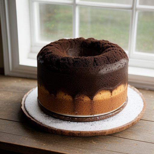 Chocolate Angel Food Cake recipe image