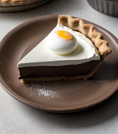 Chocolate Angel Pie recipe image
