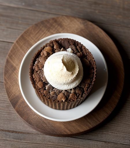 Chocolate Apple Crisp recipe image