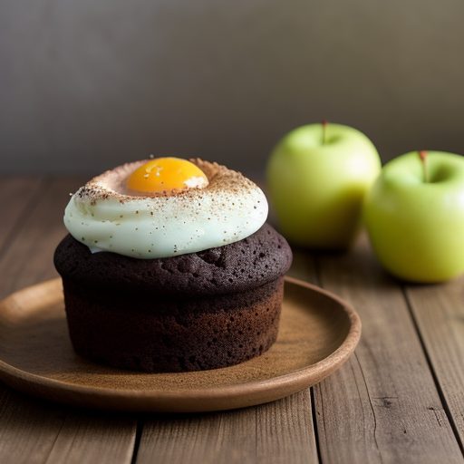 Chocolate Apple Snack Cake recipe image