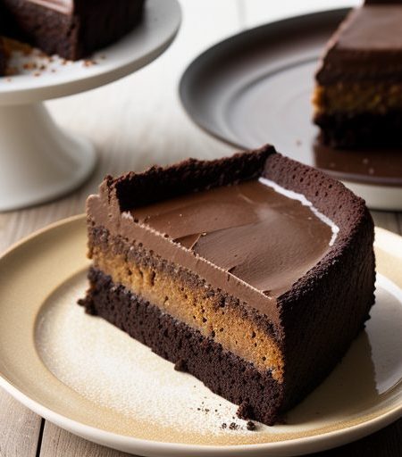 Chocolate-Apricot Passover Torte recipe image