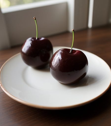 Chocolate Balls With Cherry Centers recipe image