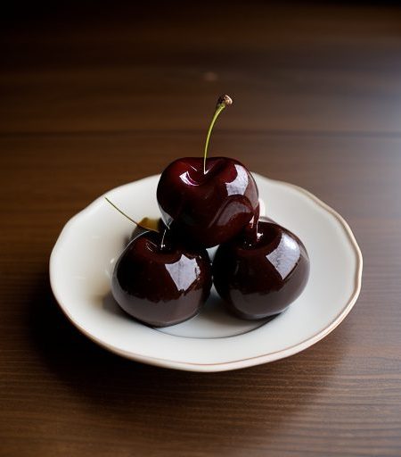 Chocolate Balls With Cherry Centers recipe image