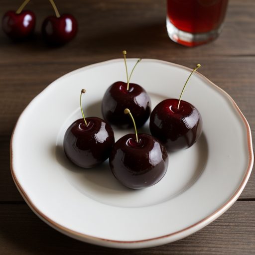 Chocolate Balls With Cherry Cordial Centers recipe image