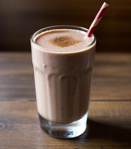 Chocolate Banana Smoothie I recipe image