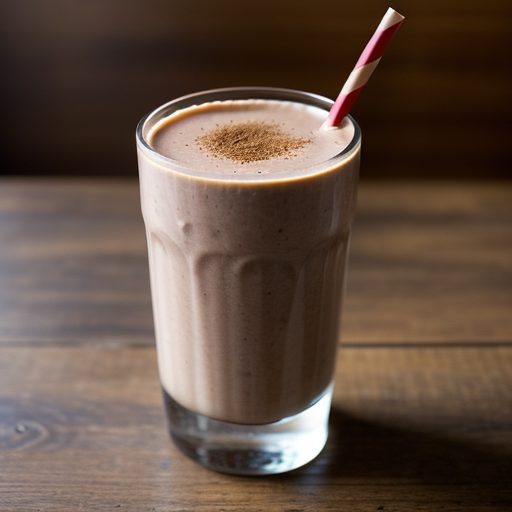 Chocolate Banana Smoothie I recipe image