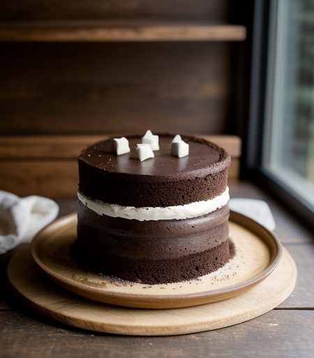 Chocolate Board Game Cake recipe image