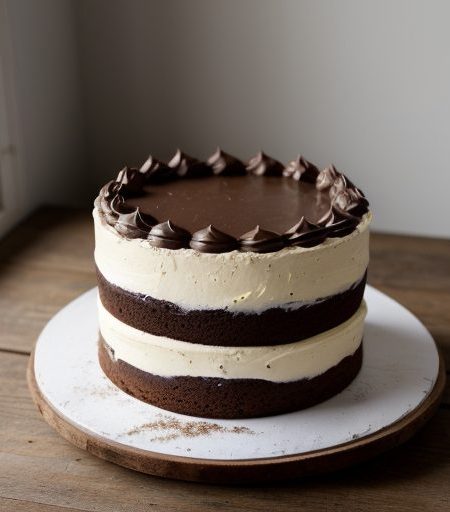 Chocolate Board Game Cake recipe image
