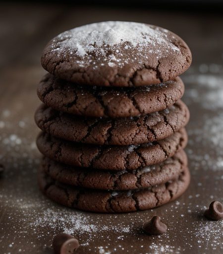 Chocolate Bourbon Cookies recipe image