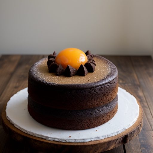 Chocolate Brandy Cake recipe image