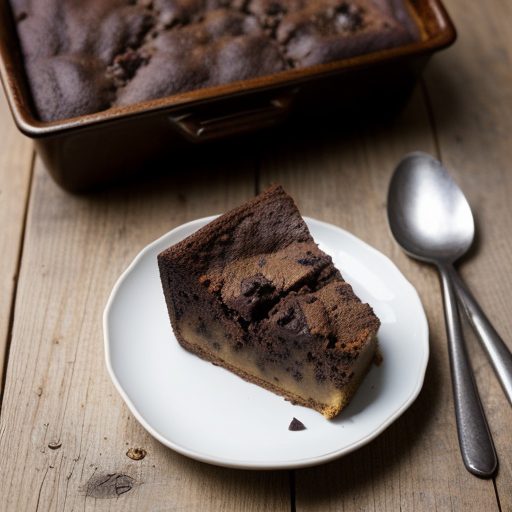 Chocolate Bread Pudding Lowfat recipe image
