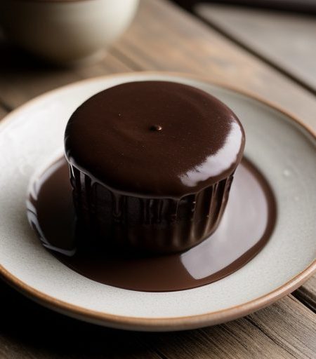 Chocolate Butter Glaze recipe image