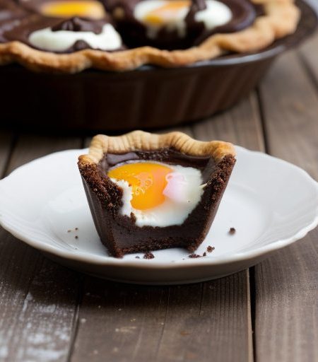 Chocolate Butter Tarts recipe image