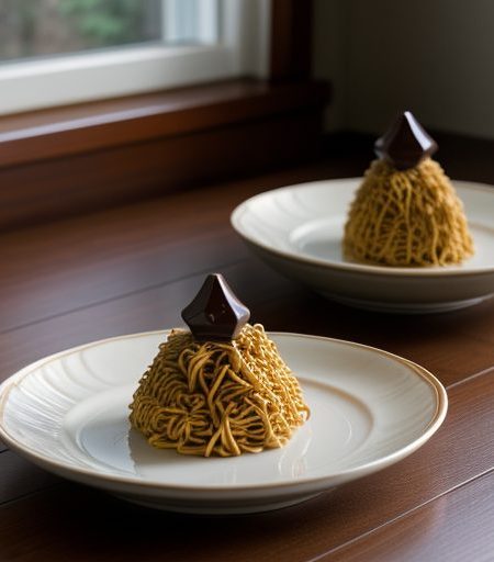 Chocolate-Butterscotch Haystacks recipe image