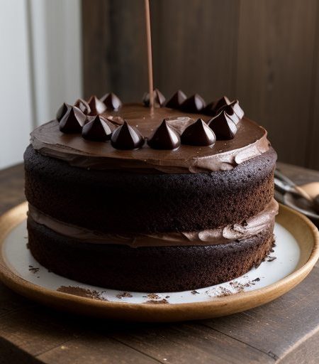 Chocolate Cake With Grand Marnier recipe image