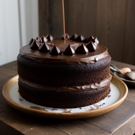 Chocolate Cake With Grand Marnier recipe image