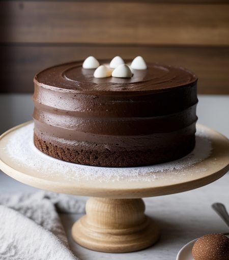 Chocolate Cake With Mayonaisse recipe image