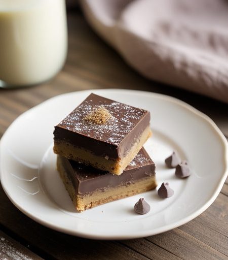 Chocolate Candy Squares recipe image