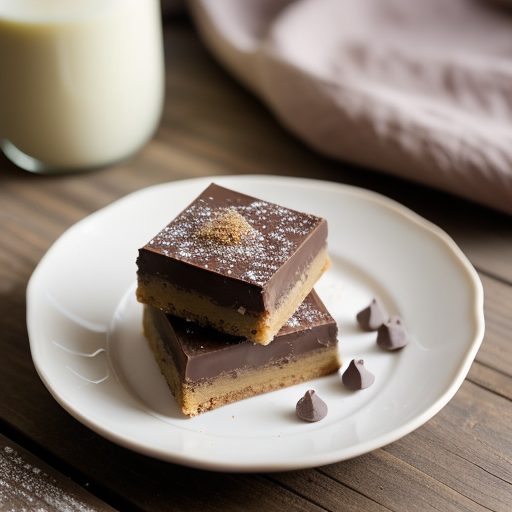 Chocolate Candy Squares recipe image