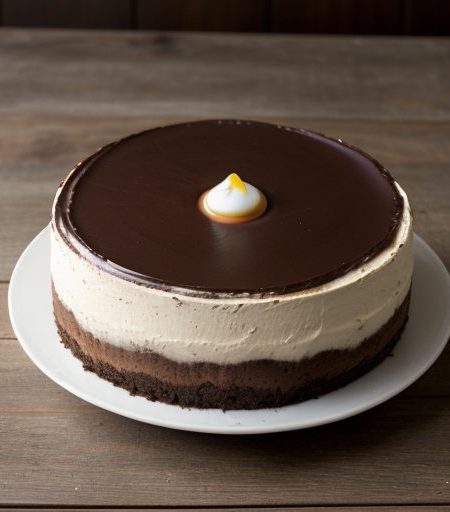 Chocolate Cappucino Cheesecake recipe image