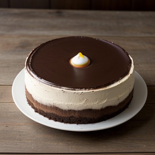 Chocolate Cappucino Cheesecake recipe image