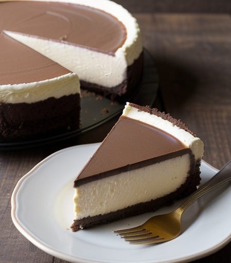 Chocolate Caramel Cheesecake recipe image
