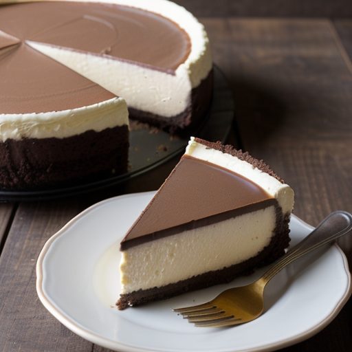Chocolate Caramel Cheesecake recipe image
