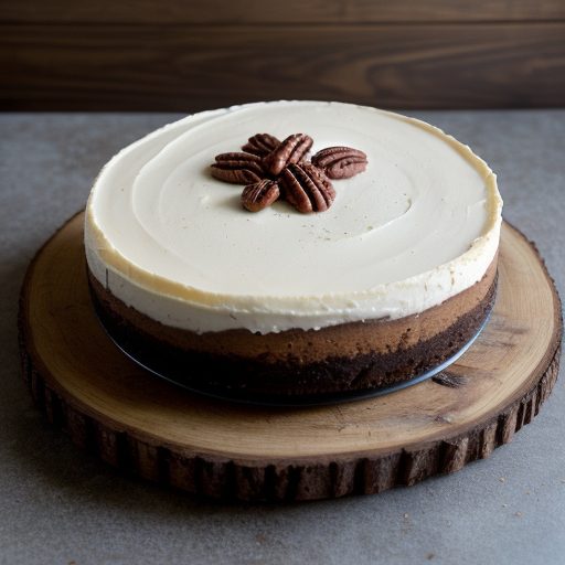 Chocolate-Caramel-Pecan Cheesecake recipe image