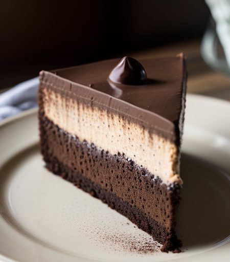 Chocolate Cheese Cake (Rice recipe image