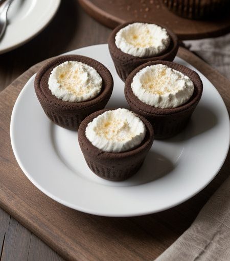 Chocolate-Cheese Cups recipe image