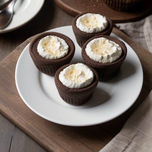 Chocolate-Cheese Cups recipe image