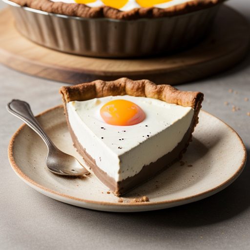Chocolate Cheese Mousse Pie recipe image