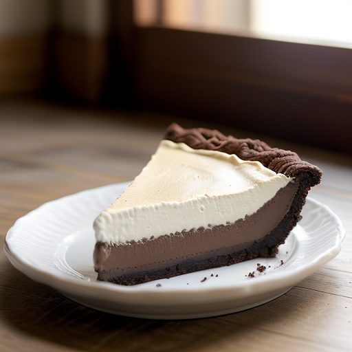 Chocolate Cheese Pie recipe image