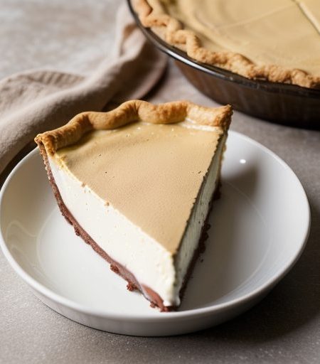 Chocolate Cheese Pie recipe image
