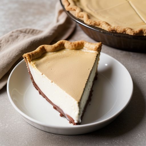 Chocolate Cheese Pie recipe image