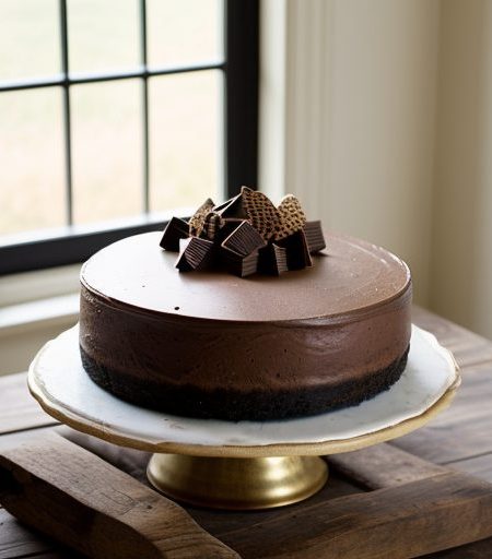 Chocolate Cheesecake - Country Living Holidays recipe image