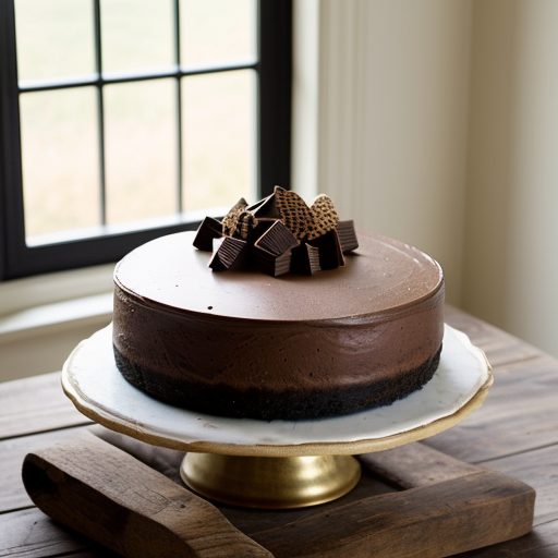 Chocolate Cheesecake - Country Living Holidays recipe image