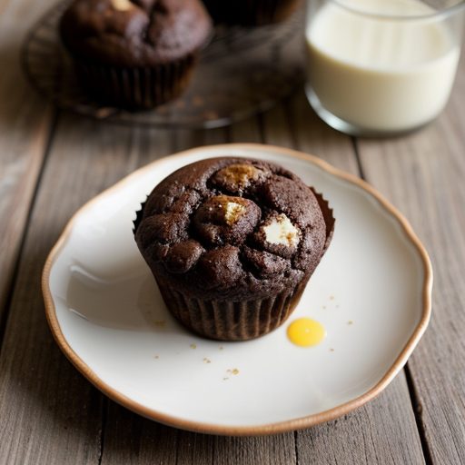 Chocolate Cheesecake Muffins recipe image