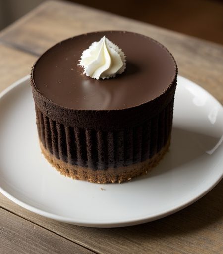 Chocolate Cheesecake (With or Without Amaretto recipe image