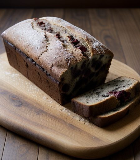 Chocolate Cherry Bread recipe image