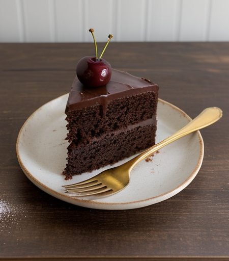 Chocolate Cherry Cake 2 recipe image