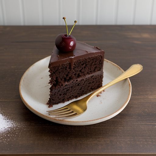 Chocolate Cherry Cake 2 recipe image