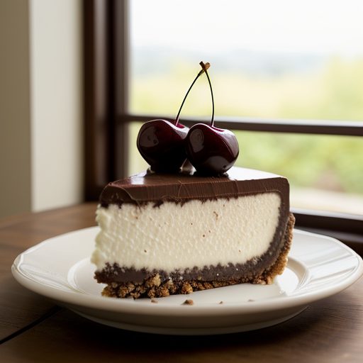 Chocolate Cherry Cheesecake #1 recipe image