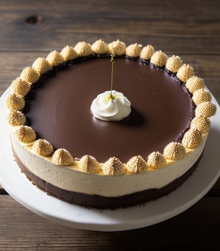 Chocolate Cherry Cheesecake recipe image