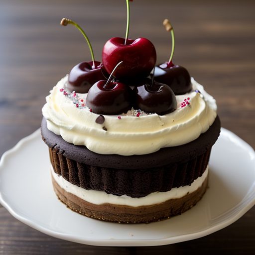 Chocolate Cherry Cheesecake recipe image