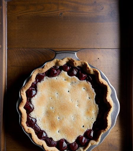 Chocolate Cherry Cobbler recipe image